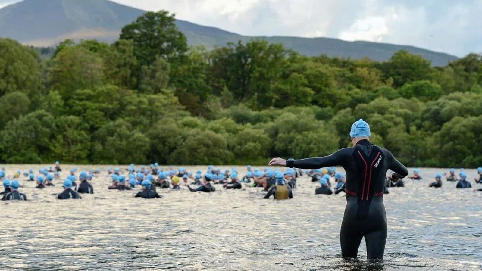 The swim at takes place in stunning Derwentwater [Photo credit: The Lakesman]